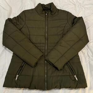 NY&C‎ olive green puffer jacket